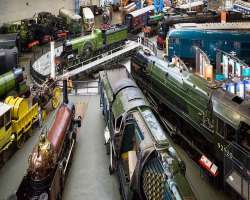 National Rail Museum organizes various exhibitions for the visitors to enjoy collecting and remembering the history of railways.